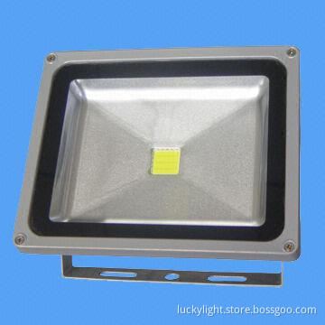 COB High-power LED Floodlight with 50W Rated Power and 86 to AC 256V Input Voltage
